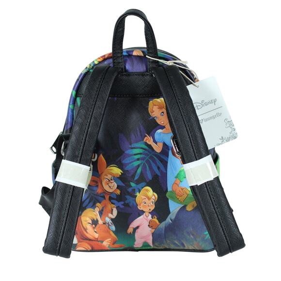 Loungefly Heart Logo Peter Pan Lost Boys Mini Backpack • 2018 • NWT • Rare main image 6